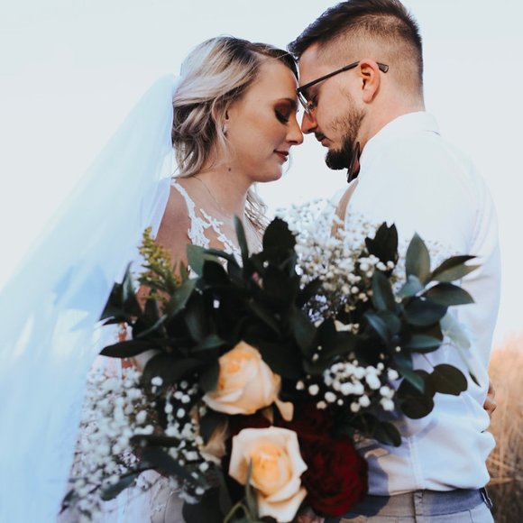 NEW Boho Soft Wedding Veil Ivory or White Bride Bridal Wedding Day - Picture 3 of 8